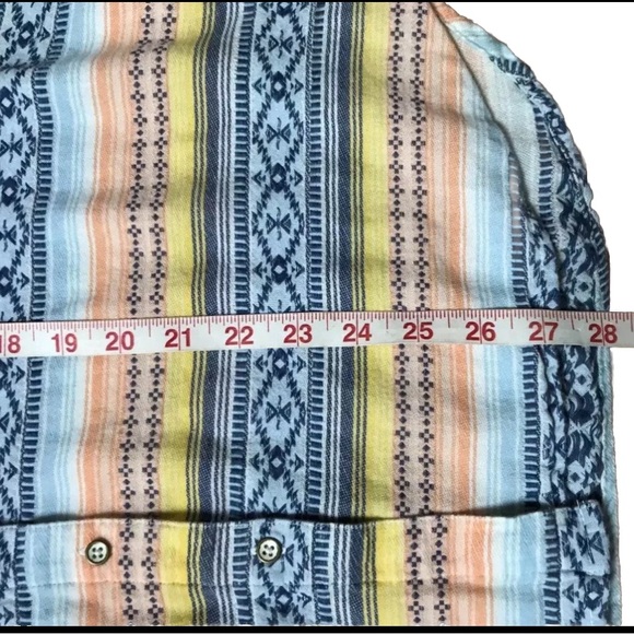 ARIAT XXL SOFT AZTEC PRINT SNAP FRONT SHIRT - Picture 11 of 13